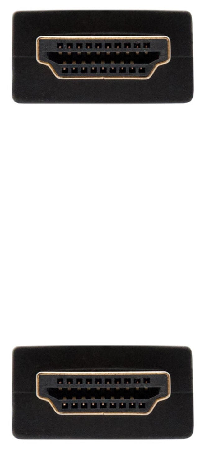 Cabo HDMI V2.0 4K@60Hz 18Gbps Nanocable A M/M 10 M Preto image number 2