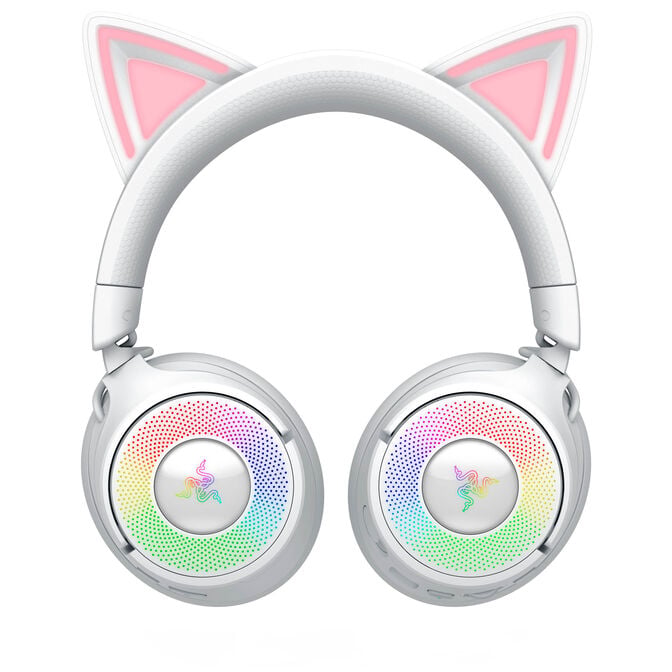 Headset Razer Kraken Kitty V3 Pro Wireless/Bluetooth Branco image number 4