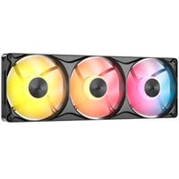 Ventoinha Corsair iCUE Link RS360 II Unified Frame Pretas ARGB PWM Tripla Vento&iacute;nha 120mm (360mm)