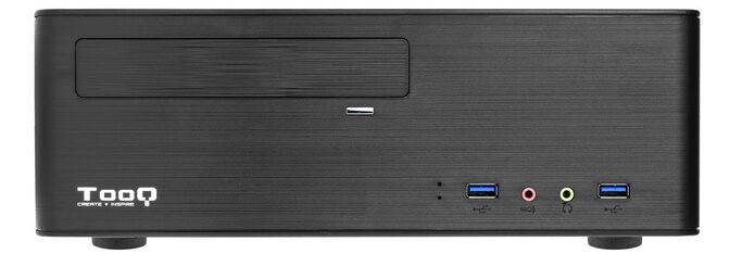 Caixa Mini-ITX Tooq C/Fonte Alimenta&ccedil;&atilde;o 500W + Leitor de Cart&otilde;es + 2x USB 3.0 Preta image number 2