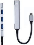 Hub USB Ewent 4 Portas USB-C USB3.2 Gen 1 + 3x USB 2.0 image number null