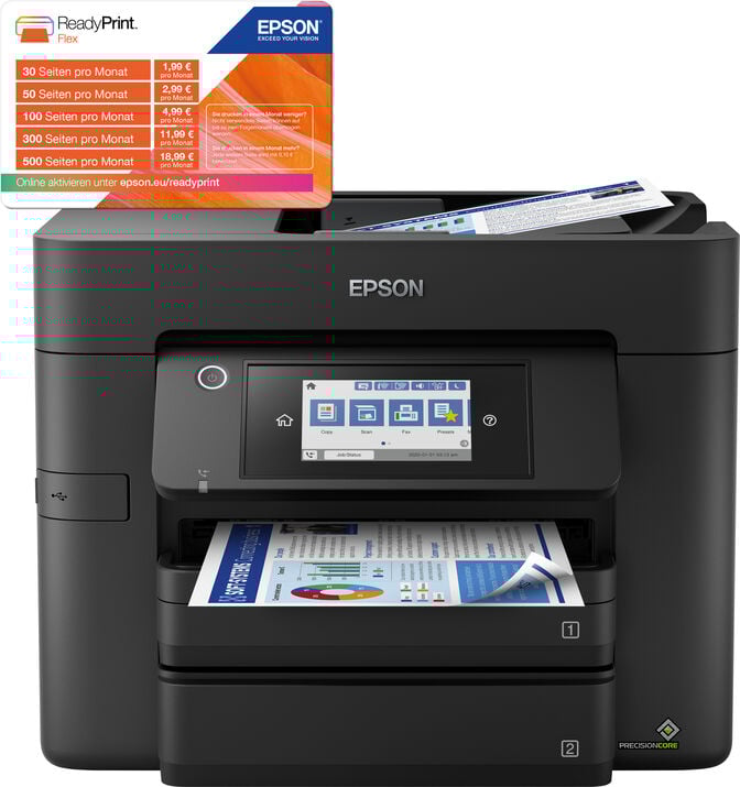 Impressora Impressora Multifun&ccedil;&otilde;es a Laser a Jato de Tinta Epson WorkForce Pro WF-4830DTWF Wi-Fi image number 1