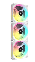 Ventoinha Corsair iCUE Link QX120 RGB PWM Branca 120mm (Expansion Kit) image number null