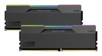 KLEVV Kit 32GB (2 x 16GB) DDR5 CRAS V 6000MHz CL28 RGB Obsidian Black (Intel XMP/AMD Expo)