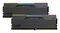 KLEVV Kit 32GB (2 x 16GB) DDR5 CRAS V 6000MHz CL28 RGB Obsidian Black (Intel XMP/AMD Expo)