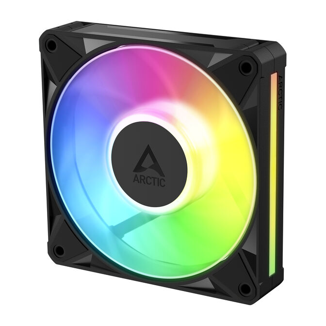 Ventoinha Arctic P12 BioniX PWM ARGB 120mm (Pack 3) - Preto image number 3