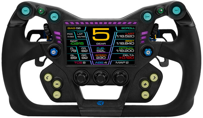 Volante Cube Controls GTX2 Grip (30cm) - Preto / Preto image number 0
