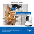 C&acirc;mara de Seguran&ccedil;a TP-Link Tapo TC74 3K 5MP Pan/Tilt Wi-Fi image number null
