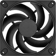 Ventoinha Fractal Design Momentum 14 140mm 1800RPM 4 Pinos PWM Preta image number null