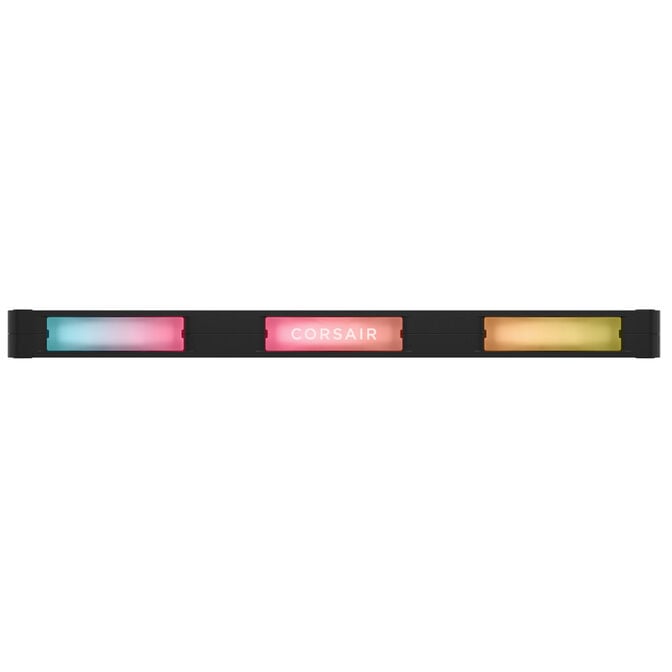 Ventoinha Corsair iCUE Link RX360 II Unified Frame Pretas RGB PWM Tripla Vento&iacute;nha 120mm (360mm) image number 2