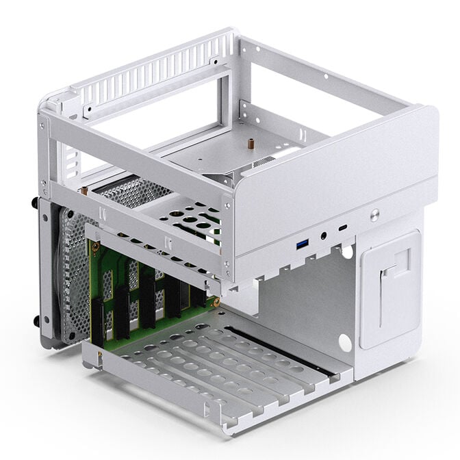 Caixa Mini-ITX Jonsbo N2 Branco image number 21