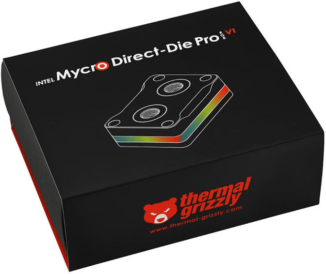 Bloco Thermal Grizzly Mycro Direct-Die Pro RGB V1 Intel 1851 image number 4
