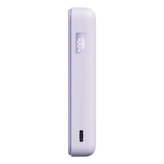 Powerbank Xiaomi 33W Magnetic Power Bank 10000 com Suporte Incorporado Roxo image number 3
