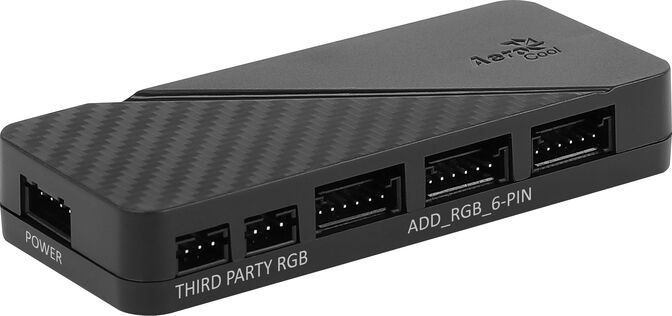 Ventoinha Aerocool Mirage 12 ARGB Pro Preto 120mm (Pack 3) image number 8