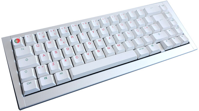 Kit Teclado DIY Ducky Outlaw 65 Silver (PT) image number 1