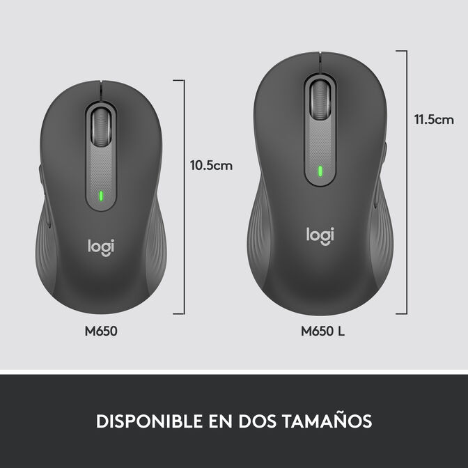 Rato Logitech Signature M650 Wireless Graphite image number 13