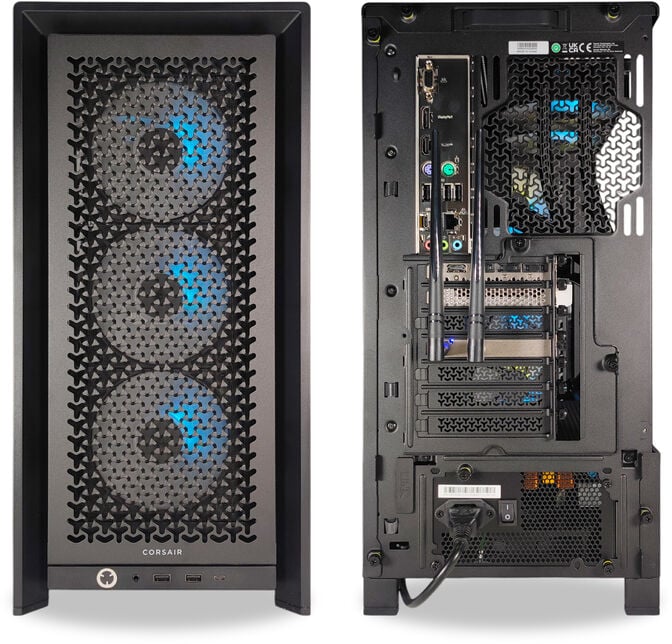 Computador AURA Gamer-PC Impakt Edition Intel i5 14400F 32GB DDR5 1TB RTX 5060 Ti 16GB WiFi W11 image number 4