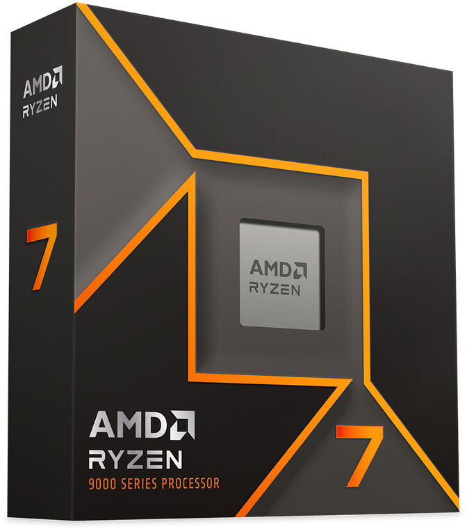 Processador AMD Ryzen 7 9700X 8-Core (3.8GHz-5.45Hz) 32MB AM5 image number 1