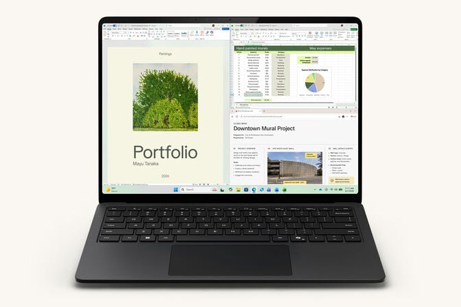 Port&aacute;til Microsoft Surface Laptop 8 Copilot+ PC 13.8" Intel Core Ultra 5 335 16GB RAM 512GB SSD Windows 11 Pro Platina image number 0