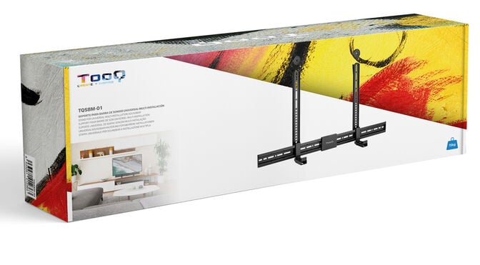Suporte de Parede Universal Multi-Instala&ccedil;&atilde;o Tooq para Soundbar image number 3