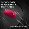 Rato Logitech G PRO X Superlight 2C 44000DPI Lightspeed Wireless Rosa image number null