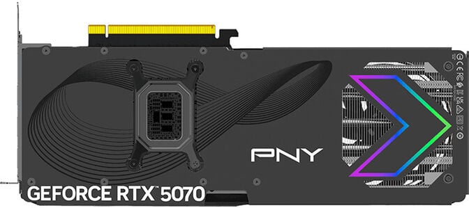 Gr&aacute;fica PNY GeForce&reg; RTX 5070 Gaming RGB Triple Fan OC 12GB GDDR7 DLSS4 image number 8