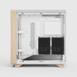 Caixa E-ATX Fractal Design Summit Chalk White TG Clear Tint image number null