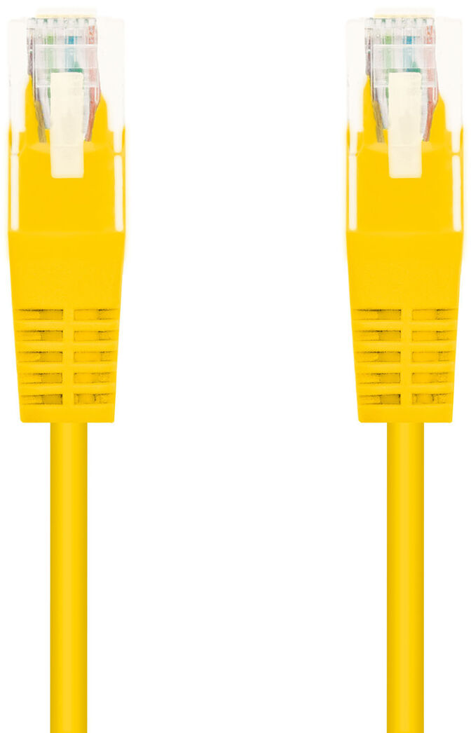 Cabo de Rede Nanocable RJ45 UTP CAT.5E AWG24 3 M Amarelo image number 1