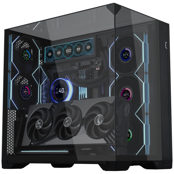 Suporte Vertical GPU Lian Li V3 PCI-e 5.0 Preto image number 5