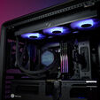 Water Cooler CPU Cooler Master MasterLiquid ATMOS II Pixel Led ARGB 360mm Preto image number null
