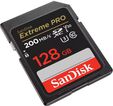 Cart&atilde;o SanDisk Extreme Pro SDXC UHS-I C10 U3 V30 128GB image number null