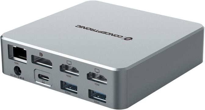 Docking Station Conceptronic 15-in-1 DisplayLink USB 3.2 Gen 2 image number 1
