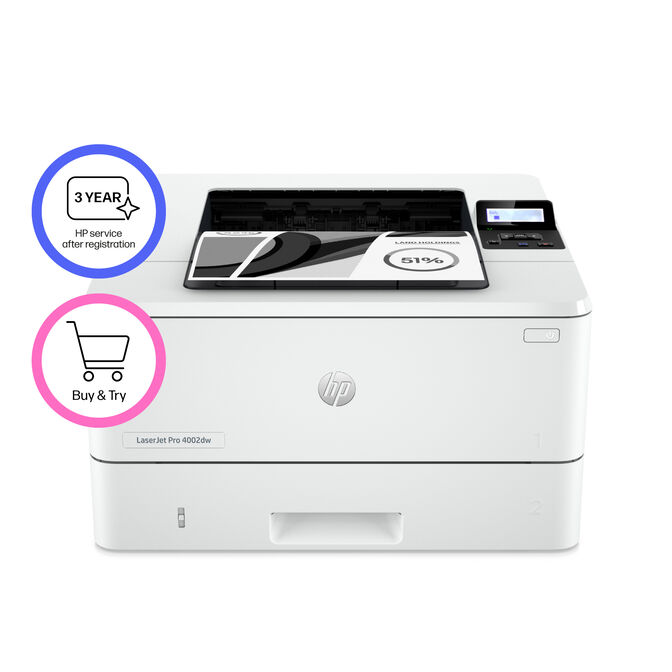 Impressora Laser HP LaserJet Pro 4002dw WiFi image number 1