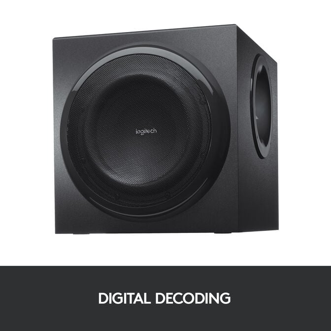 Colunas Logitech Z906 THX Surround Sound 5.1 1000W Peak/500W RMS Pretas image number 8