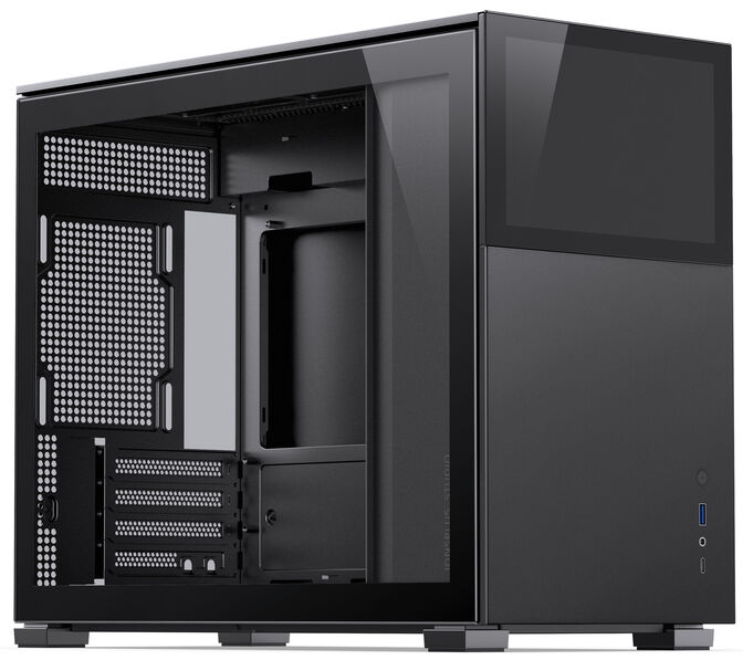 Caixa Micro-ATX Jonsbo D31 STD com Visor Vidro Temperado Preto image number 1