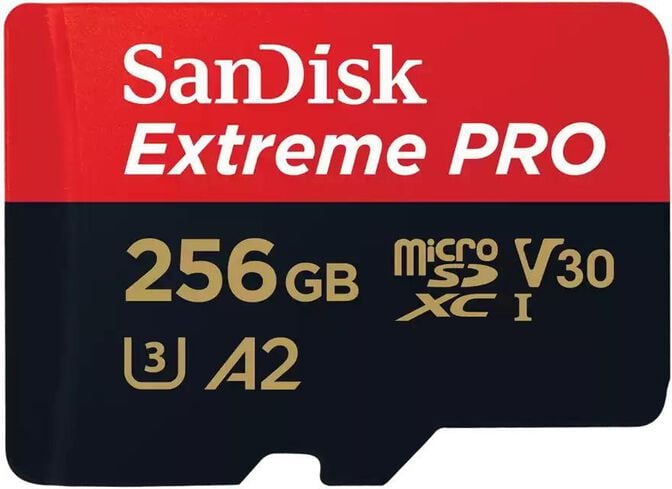 Cart&atilde;o SanDisk Extreme Pro MicroSDXC C10 U3 V30 256GB image number 0