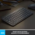 Teclado Logitech MX Keys Mini Bluetooth Grafite (US) image number null