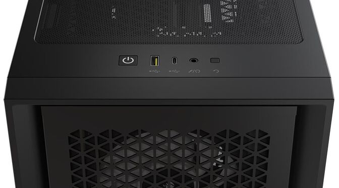 Caixa ATX Corsair iCUE 4000D Airflow RGB Preto Vidro Temperado image number 10