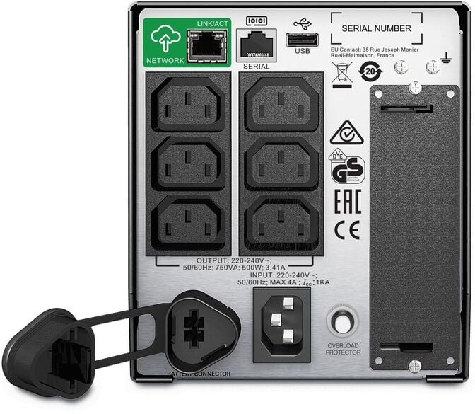 UPS APC Smart-UPS 750VA/500W LCD SmartConnect image number 1
