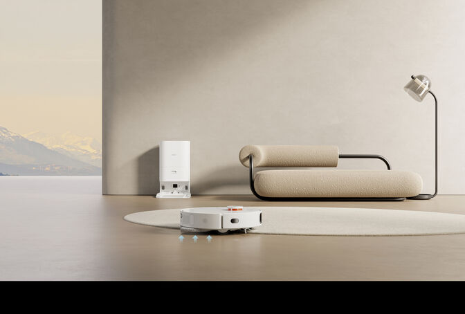 Aspirador Rob&ocirc; Xiaomi Robot Vacuum X10+ com Base Autolimpeza image number 10