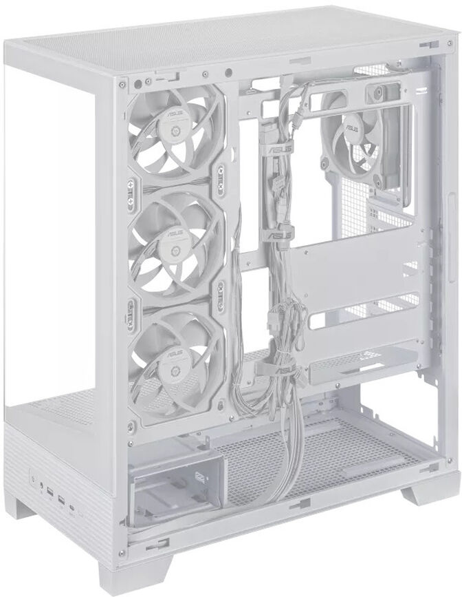 Caixa ATX Asus A31 Plus ARGB Branca image number 9
