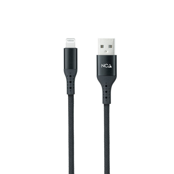 Cabo Lightning Nanocable Lightning/M > USB A/M Coiled 1M Preto image number 1