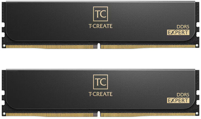 Team Group Kit 96GB (2 x 48GB) DDR5 6400MHz T-Create Preto CL32 image number 0