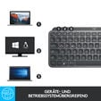 Teclado Logitech MX Keys Mini Bluetooth Grafite (US) image number null