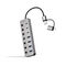 Hub Nanocable USB-C+USB-A/M para 4xUSB-A + 3xUSB-C 3.0 + USB-C 5V
