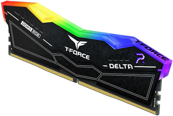 Team Group Kit 32GB (2 x 16GB) DDR5 6400MHz Delta RGB Preto CL32 image number 4