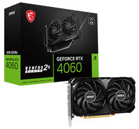 Gr&aacute;fica MSI GeForce&reg; RTX 4060 VENTUS 2X BLACK 8GB GDDR6 DLSS3