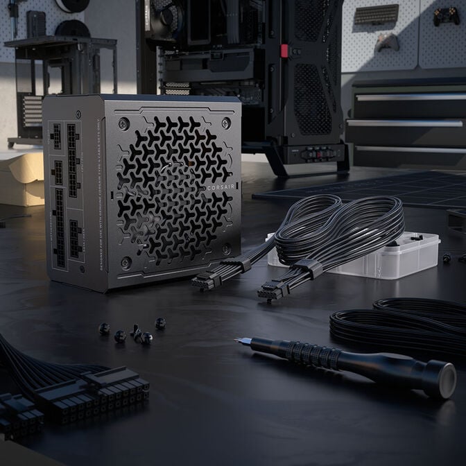 Fonte Modular Corsair RMe Series RM1000e ThermalProtect 1000W 80 Plus Gold ATX3.1 - PCIe 5.1 image number 10