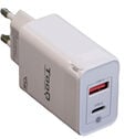 Carregador GaN Tooq USB-C/PD 30W + USB-A/QC 45W image number null