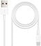 Cabo Lightning Nanocable Lightning USB A/M 50 CM